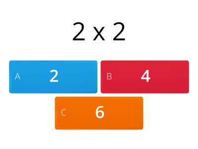 Multiplication By 2's, 3's, 5's and 10's