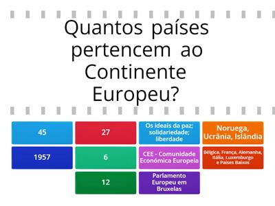 União Europeia 4ºano