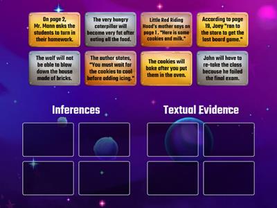 Inferences & Text Evidence