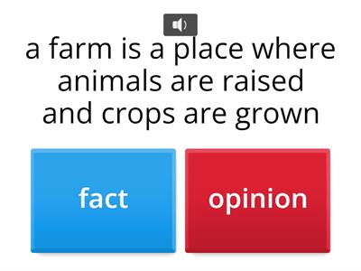 Fact or Opinion (Cows)