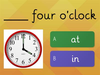 Ox Grammar for Schools 1 Prepositions of time