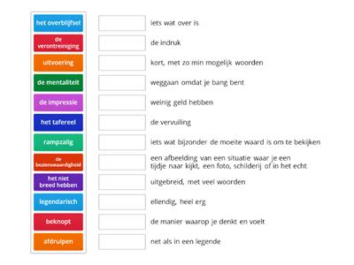 Woordenschat Groep 8 TA T3W1