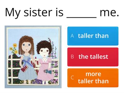 Comparatives - Superlatives