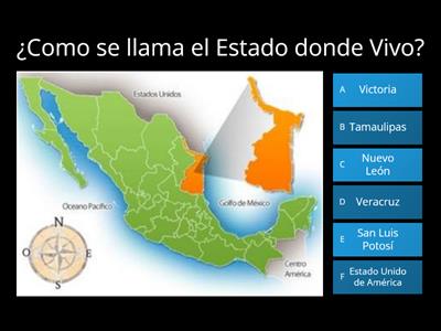 4° Grado Bloque I Geografía / México y su División Política