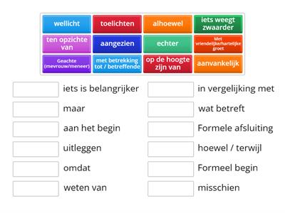 Handige woorden CNaVT B2 Studiebekwaam