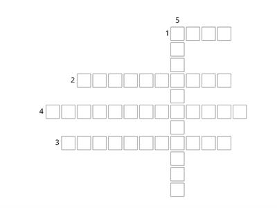 Crossword Activity 