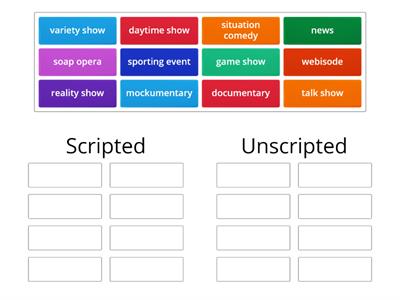 Types of TV-shows