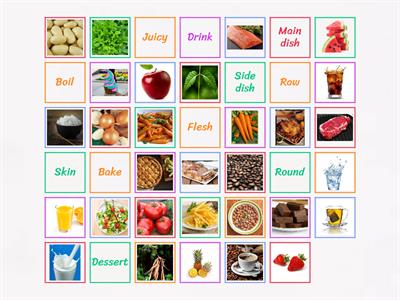 Food vocabulary