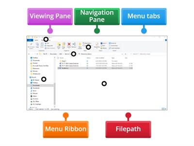 Identify 'File Explorer' features.