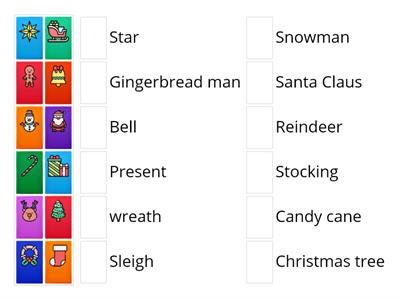 A1 Christmas Vocabulary