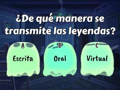 Quiz mitos y leyendas 