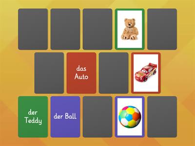 Spielsachen Deutsch lernen