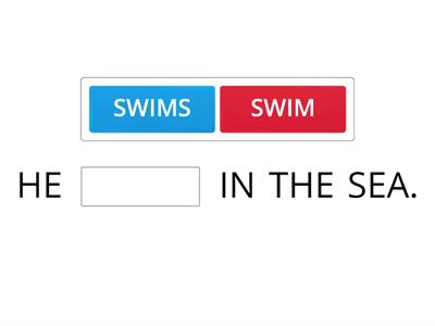 SWIM OR SWIMS?