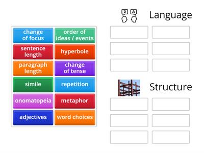 Language and structure
