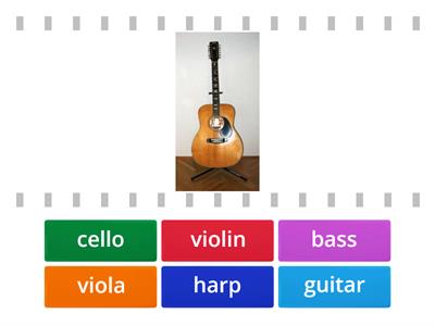 4th Grade Music - String Instruments