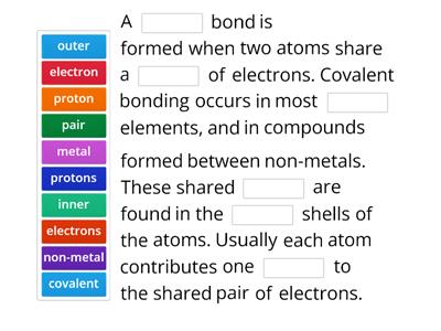 Simple Covalent Bonding