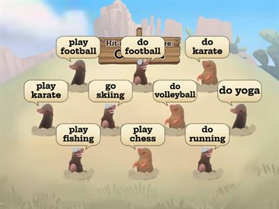 Sports and activities - DO,PLAY or GO?