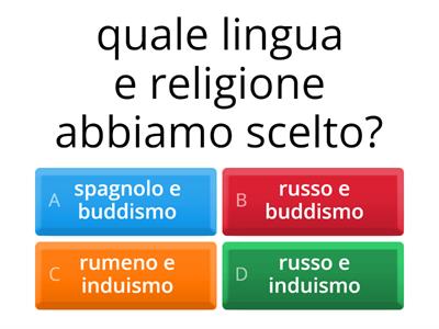 Lingue e religioni