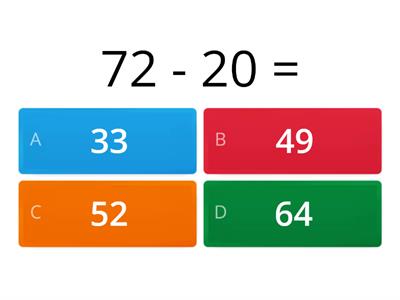 Matematik çıkarma işlemi 2. Sınıf