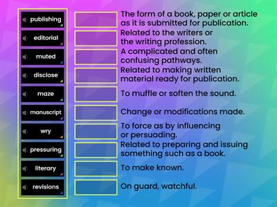 The school story 6th vocab