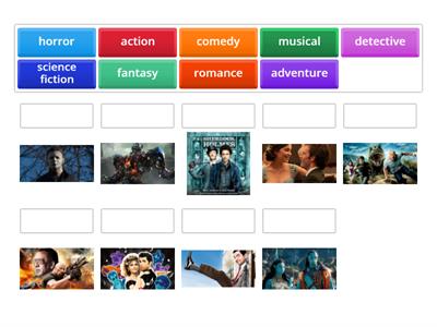 match the movie genres 