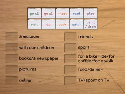 Roadmap A2 3A Vocabulary: Free-time activities 1