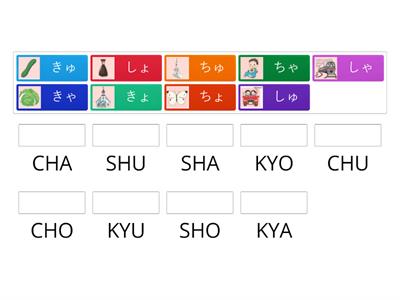 Hiragana（きゃ〜ちゃ）