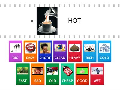 Opposites for ESOL