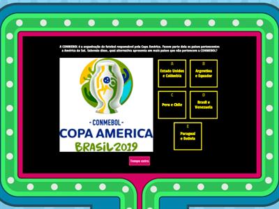 Copa América e Geografia