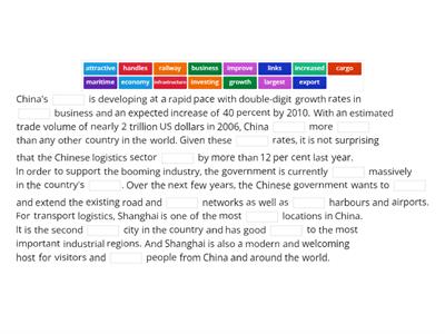 CHINA'S BOOMING EXPORT BUSINESS