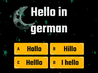 German Greeting 