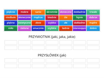  Przymiotnik-przysłówek