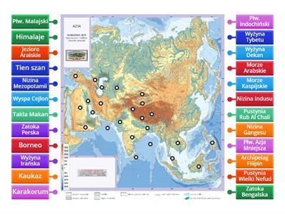 Znajomość mapy Azji cz.2