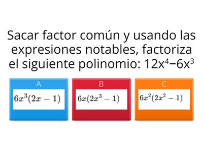 FACTORIZACIÓN DE POLINOMIOS (DÉCIMO)