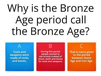 Bronze Age Quiz