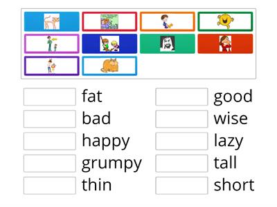 Describing words - Descriptive adjectives Week 5 