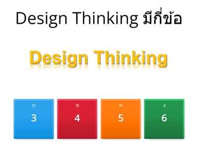 Design thinking