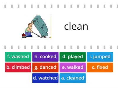 SIMPLE PAST REGULAR VERB