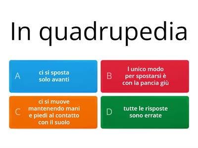 Conoscere gli schemi motori