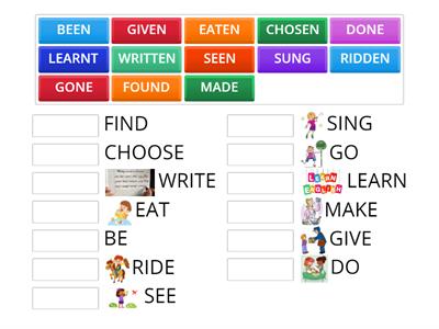 R&S6 U6 PARTICIPLE Irreg VERBS