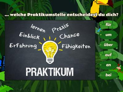 Verben mit Präpositionen (Module 17 -18) 