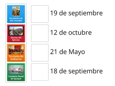 Fechas importantes de Chile