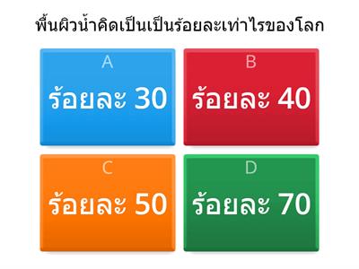 น้ำ และการอนุรักษ์น้ำ