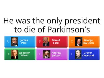 Presidents quiz 2