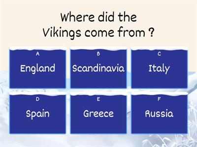 Anglo Saxons and Vikings