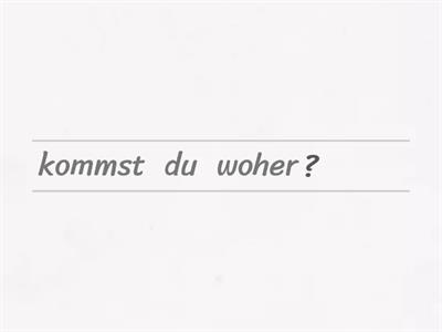 Ja, Nein-Frage oder W- Frage für Kinder 