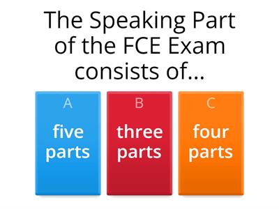 Acpb- Adv 6- FCE Speaking exam