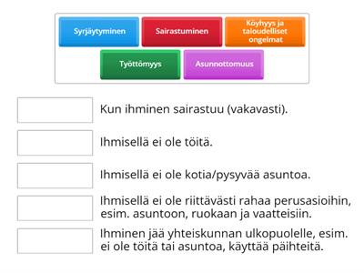 Sosiaaliset ongelmat