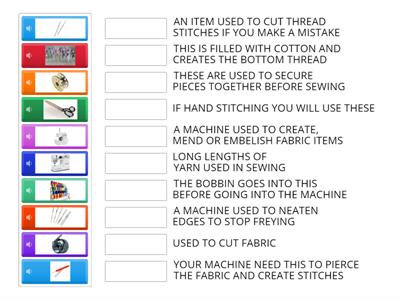 Let's Learn: Textiles Equipment