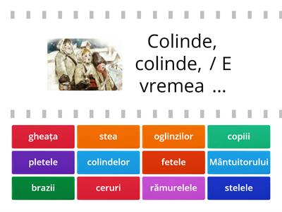 CILINDE, COLINDE, de Mihai Eminescu